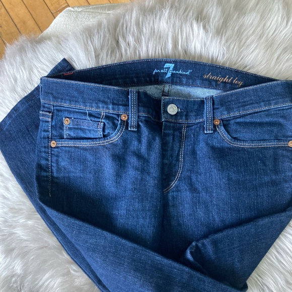 SEVEN’S for ALL MANKIND straight leg jeans! - Picture 5 of 5
